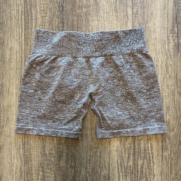 Seamless Shorts- Speckled Brown - Picture 1 of 2